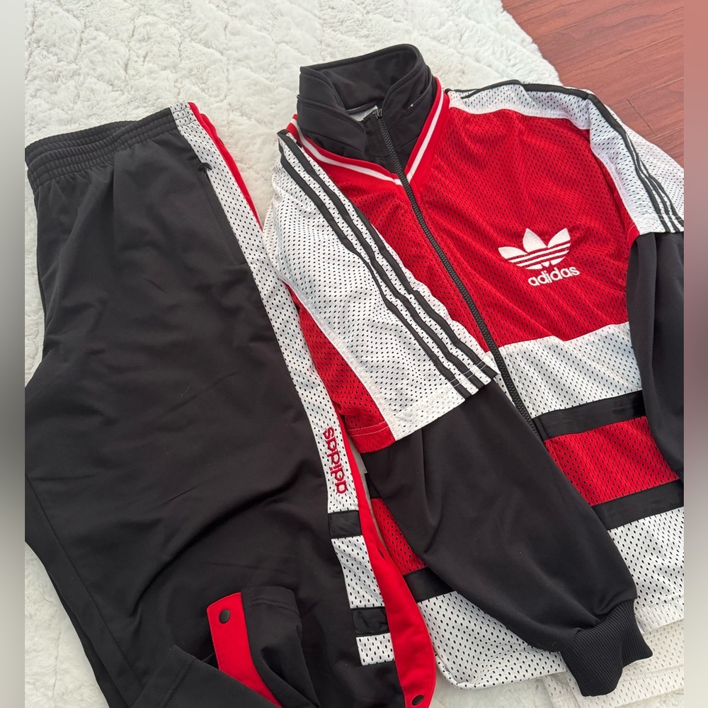 Vintage adidas track jacket and bottoms